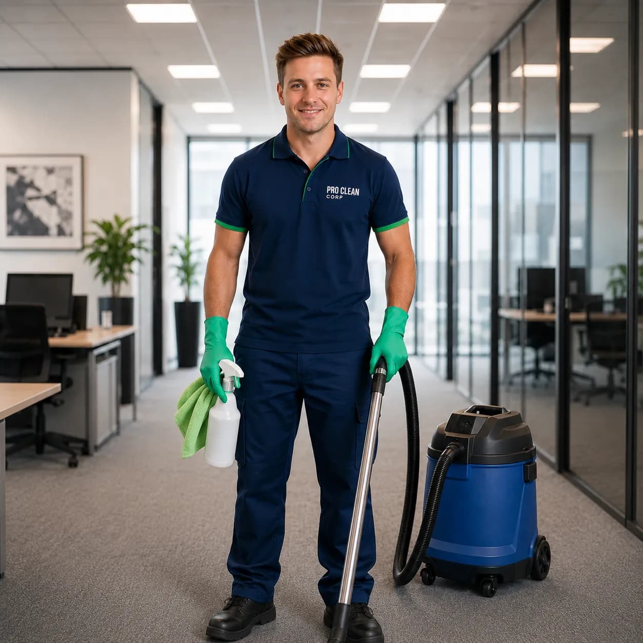 Professional commercial cleaning services in Lidcombe - Pro Clean Corp