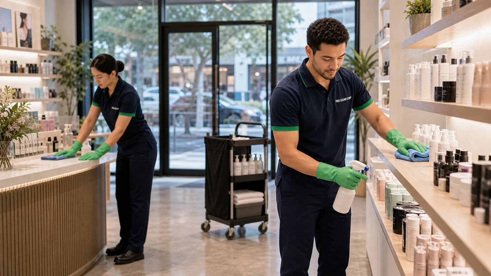 Retail Cleaning Overview Lidcombe