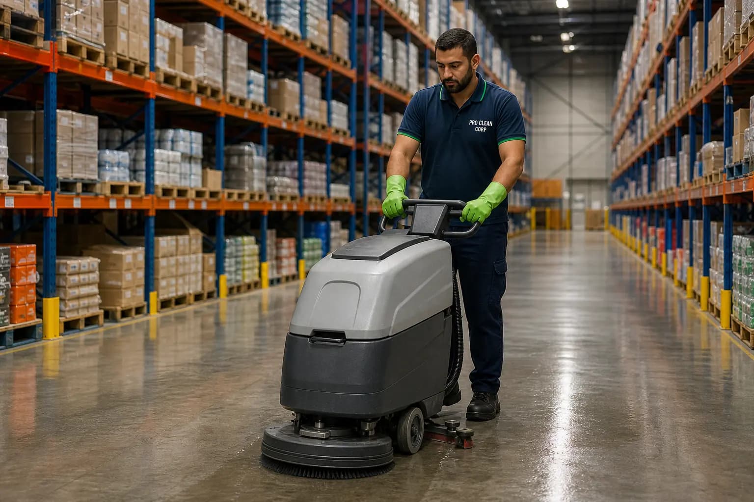 Warehouse Cleaning Overview Lidcombe